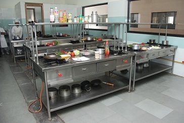 Kitchen at hotel management colleges in pune
