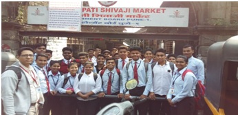 Market visit of schmtt students
