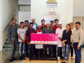 CSR Laddoo making for Orphanag Diwali