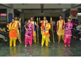 Cultural Traditional Gidda Dance by the Students