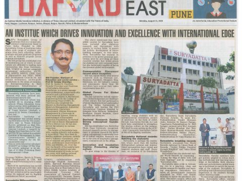 News Article of hotel management institute in Pune