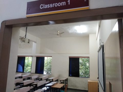 Classroom of hotel management College in Pune