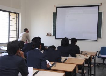 Classroom of hotel management College in Pune