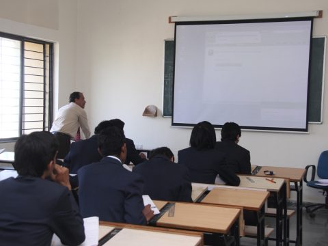 Classroom of hotel management College in Pune